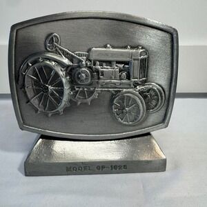 1982 John Deere Employee Credit Union Coin Bank Model GP-1928 Tractor Piggy Bank